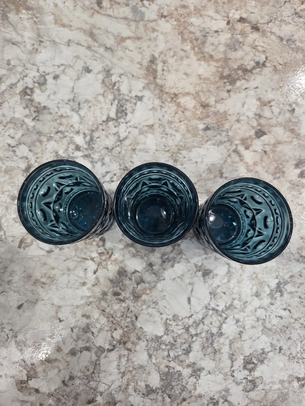 Indiana Glass set three